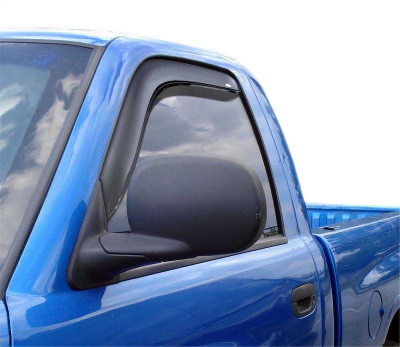 AVS 94-01 Dodge RAM 1500 (Excl. Towing Mirror) Ventvisor In-Channel Window Deflectors 2pc - Smoke AVS Wind Deflectors AXOPROS