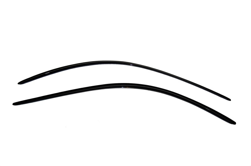 AVS 94-04 Ford Mustang Ventvisor Outside Mount Window Deflectors 2pc - Smoke AVS Wind Deflectors AXOPROS