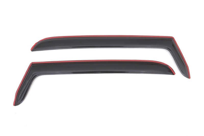 AVS 97-06 Jeep Wrangler Ventvisor In-Channel Window Deflectors 2pc - Smoke AVS Wind Deflectors AXOPROS