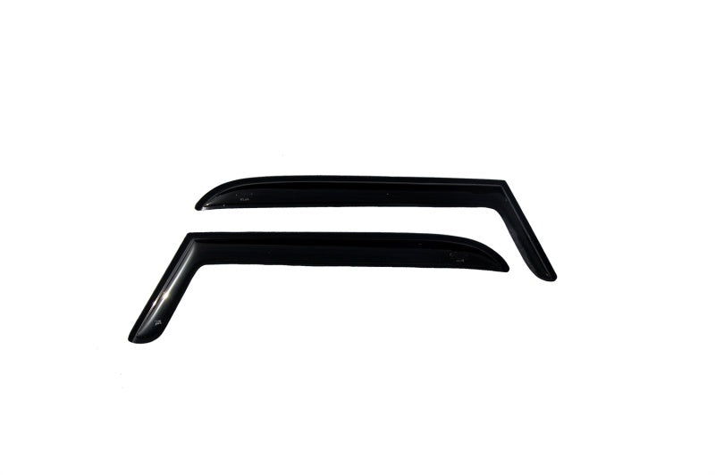 AVS 97-06 Jeep Wrangler Ventvisor Outside Mount Window Deflectors 2pc - Smoke AVS Wind Deflectors AXOPROS
