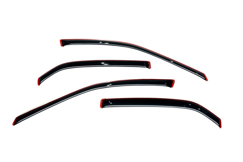 AVS 98-02 Honda Accord Ventvisor In-Channel Front & Rear Window Deflectors 4pc - Smoke AVS Wind Deflectors AXOPROS