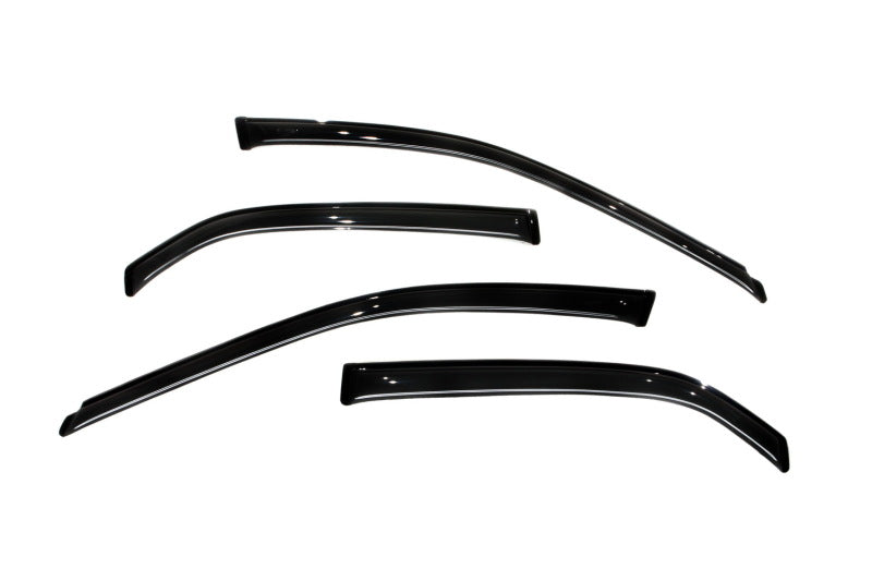 AVS 98-02 Honda Accord Ventvisor Outside Mount Window Deflectors 4pc - Smoke AVS Wind Deflectors AXOPROS