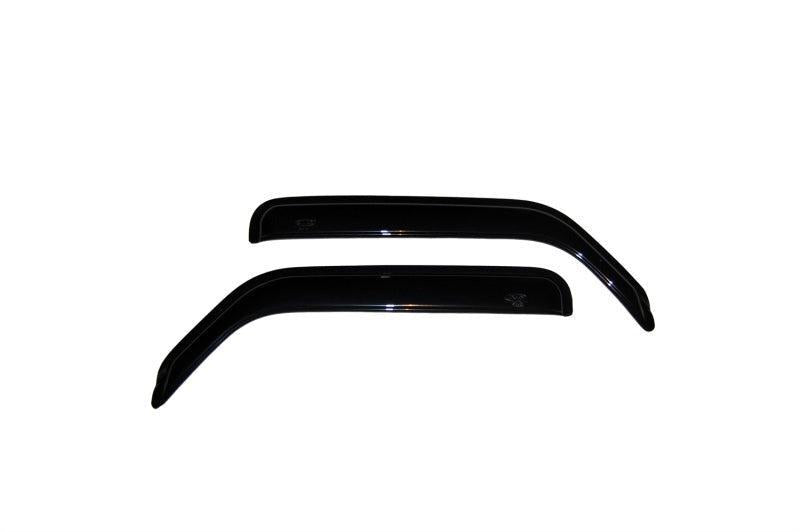 AVS 98-03 Dodge CB300 (w/o Vent Windows) Ventvisor Outside Mount Window Deflectors 2pc - Smoke AVS Wind Deflectors AXOPROS