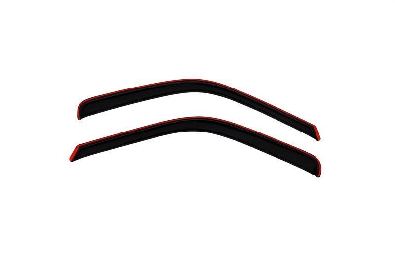 AVS 99-16 Ford F-250 Standard Cab Ventvisor In-Channel Window Deflectors 2pc - Smoke AVS Wind Deflectors AXOPROS