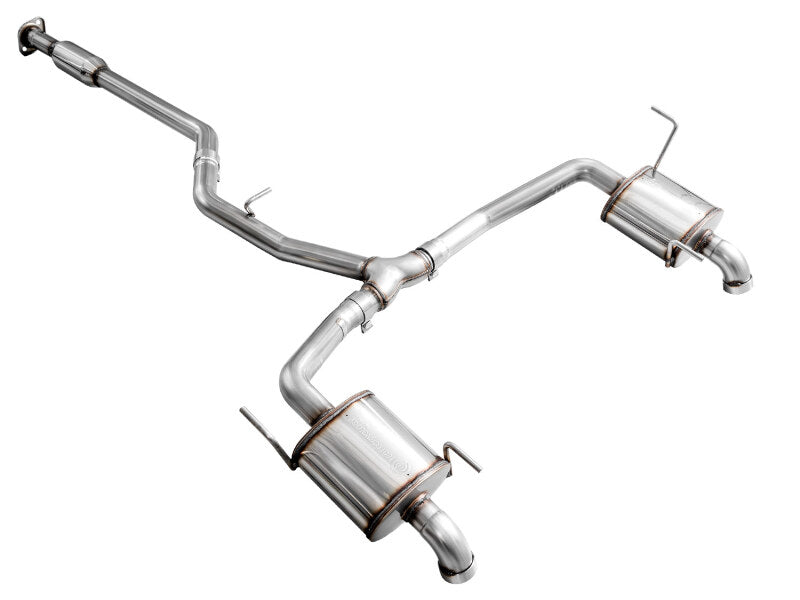 AWE 20-25 Subaru Outback (Wilderness & XT) 0FG Catback Exhaust w/Dual BashGuards AWE Tuning Catback AXOPROS