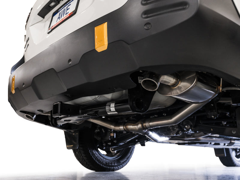 AWE 20-25 Subaru Outback (Wilderness & XT) 0FG Catback Exhaust w/Dual BashGuards AWE Tuning Catback AXOPROS