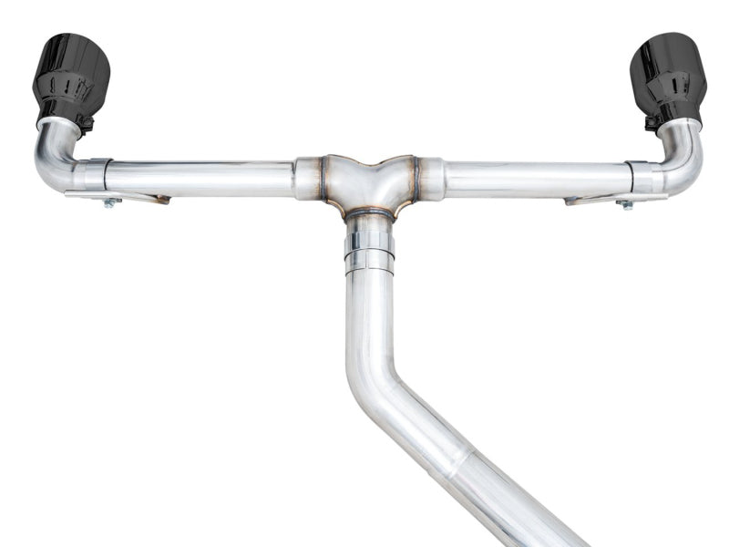 AWE 2022 VW GTI MK8 Touring Edition Exhaust - Diamond Black Tips AWE Tuning Catback AXOPROS