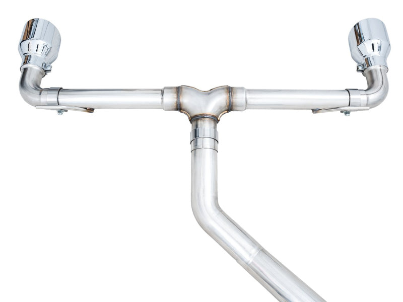 AWE 2022 VW GTI MK8 Track Edition Exhaust - Chrome Silver Tips AWE Tuning Catback AXOPROS