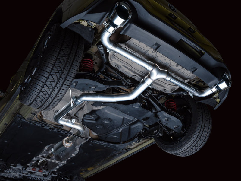 AWE 2022 VW GTI MK8 Track Edition Exhaust - Chrome Silver Tips AWE Tuning Catback AXOPROS