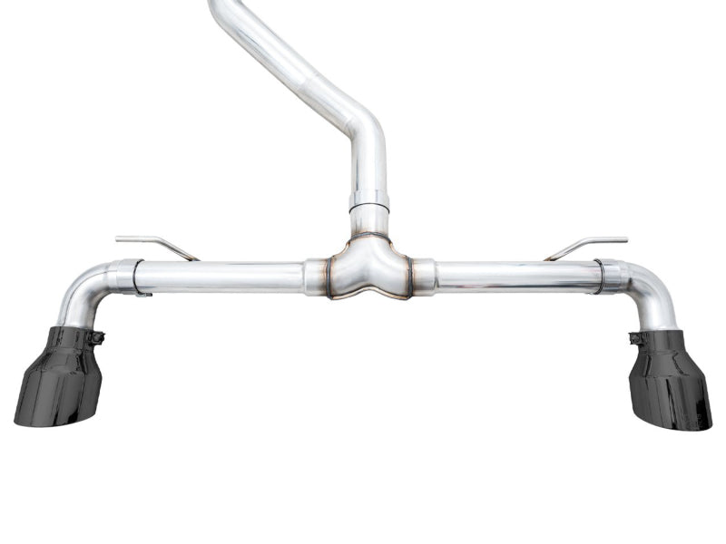 AWE 2022 VW GTI MK8 Track Edition Exhaust - Diamond Black Tips AWE Tuning Catback AXOPROS