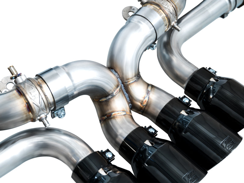 AWE 2023 C8 Corvette Z06 SwitchPath Cat-Back Exhaust - Diamond Black Tips AWE Tuning Catback AXOPROS