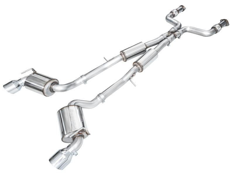AWE 2023 Nissan Z RZ34 RWD Touring Edition Catback Exhaust System w/ Chrome Silver Tips AWE Tuning Catback AXOPROS