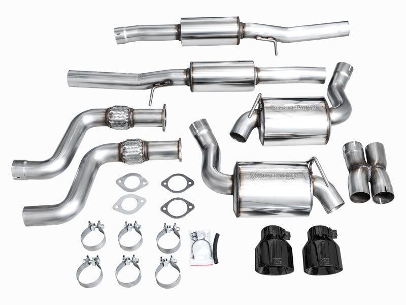 AWE 2023 Nissan Z RZ34 RWD Touring Edition Catback Exhaust System w/ Diamond Black Tips AWE Tuning Catback AXOPROS