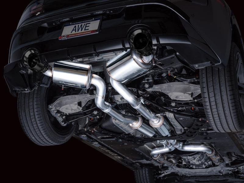 AWE 2023 Nissan Z RZ34 RWD Touring Edition Catback Exhaust System w/ Diamond Black Tips AWE Tuning Catback AXOPROS