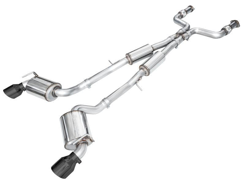 AWE 2023 Nissan Z RZ34 RWD Touring Edition Catback Exhaust System w/ Diamond Black Tips AWE Tuning Catback AXOPROS