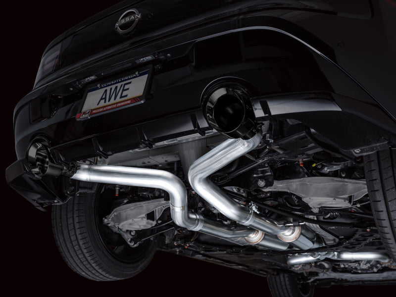 AWE 2023 Nissan Z RZ34 RWD Track Edition Catback Exhaust System w/ Diamond Black Tips AWE Tuning Catback AXOPROS