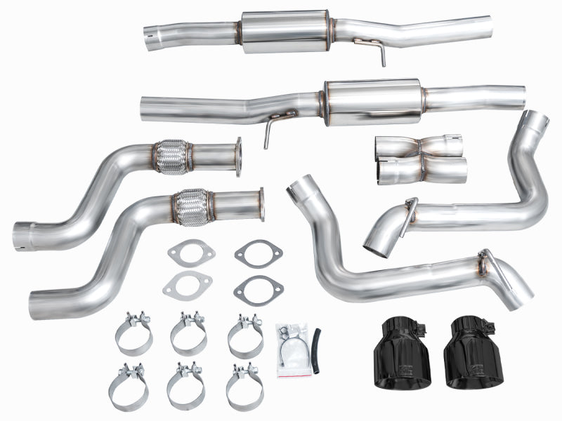 AWE 2023 Nissan Z RZ34 RWD Track Edition Catback Exhaust System w/ Diamond Black Tips AWE Tuning Catback AXOPROS