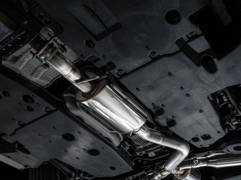 AWE 23-24 Toyota GR Corolla Touring Edition Catback Exhaust - Chrome Silver Tips AWE Tuning Catback AXOPROS