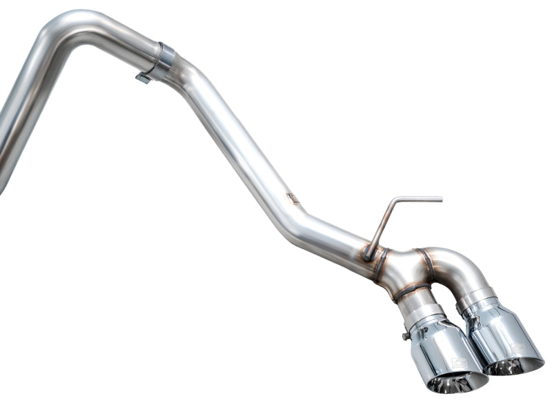 AWE Exhaust for 4th Gen Toyota Tacoma Dual Chrome Silver Tips AWE Tuning Catback AXOPROS
