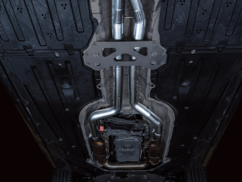 AWE Non-Resonated Performance Mid Pipe for BMW G8X M3/M4 AWE Tuning Connecting Pipes  AXOPROS