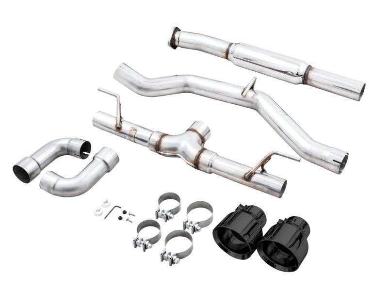 AWE Subaru BRZ / Toyota GR86 / Toyota 86 Track Edition Cat-Back Exhaust- Diamond Black Tips AWE Tuning Catback AXOPROS