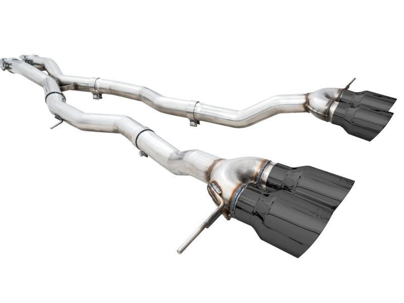AWE Track Edition Catback Exhaust for BMW G8X M3/M4 - Diamond Black Tips AWE Tuning Catback AXOPROS
