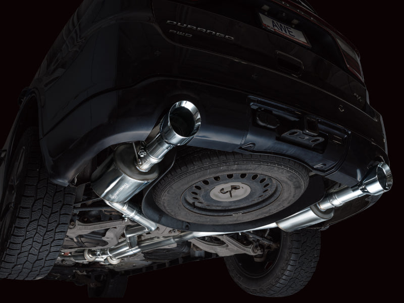 AWE Tuning 11-24 Dodge Durango 5.7L Touring Edition Exhaust w/ Chrome Silver Tips AWE Tuning Catback AXOPROS