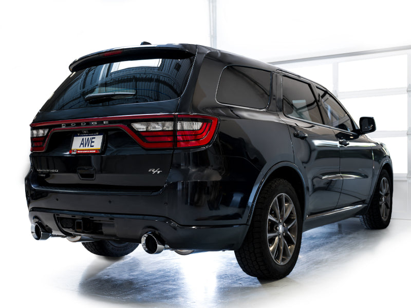 AWE Tuning 11-24 Dodge Durango 5.7L Track Edition Exhaust w/ Chrome Silver Tips AWE Tuning Catback AXOPROS
