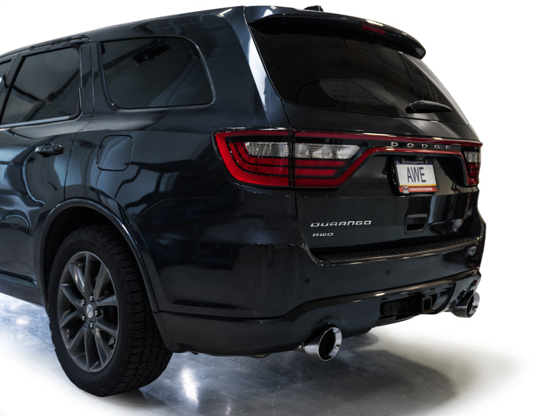 AWE Tuning 11-24 Dodge Durango 5.7L Track Edition Exhaust w/ Chrome Silver Tips AWE Tuning Catback AXOPROS