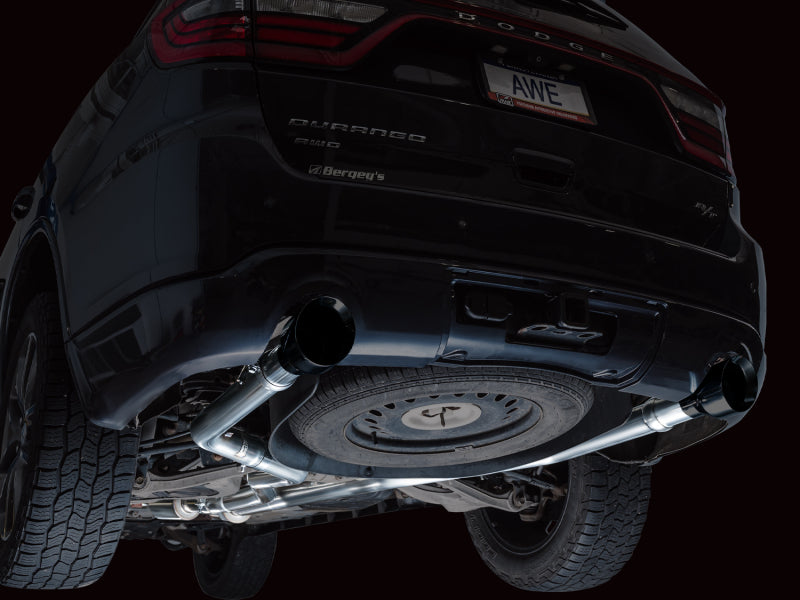 AWE Tuning 11-24 Dodge Durango 5.7L Track Edition Exhaust w/ Diamond Black Tips AWE Tuning Catback AXOPROS