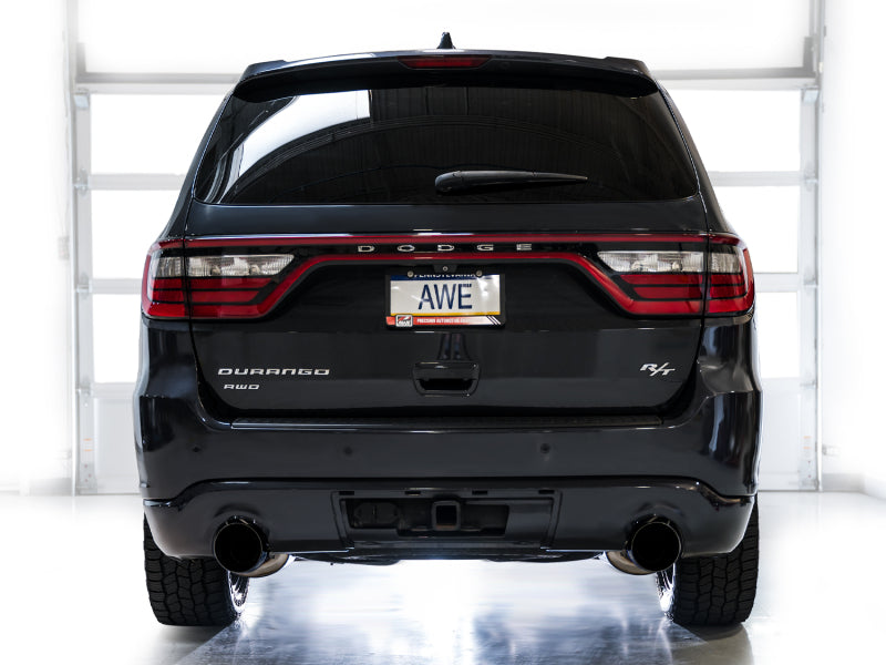 AWE Tuning 11-24 Dodge Durango 5.7L Track Edition Exhaust w/ Diamond Black Tips AWE Tuning Catback AXOPROS