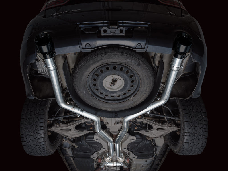 AWE Tuning 11-24 Dodge Durango 5.7L Track Edition Exhaust w/ Diamond Black Tips AWE Tuning Catback AXOPROS