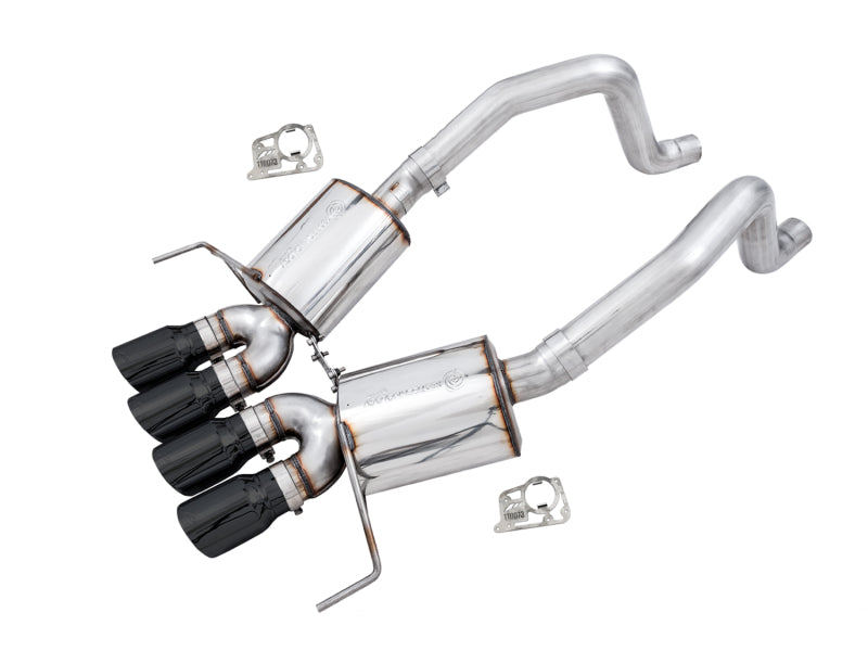 AWE Tuning 14-19 Chevy Corvette C7 Z06/ZR1 Touring Edition Axle-Back Exhaust w/Black Tips AWE Tuning Axle Back AXOPROS