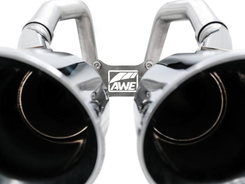 AWE Tuning 14-19 Chevy Corvette C7 Z06/ZR1 (w/AFM) Track Edition Axle-Back Exhaust w/Chrome Tips AWE Tuning Axle Back AXOPROS
