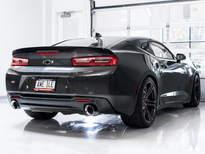 AWE Tuning 16-18 Chevrolet Camaro SS Axle-back Exhaust - Touring Edition (Chrome Silver Tips) AWE Tuning Axle Back AXOPROS