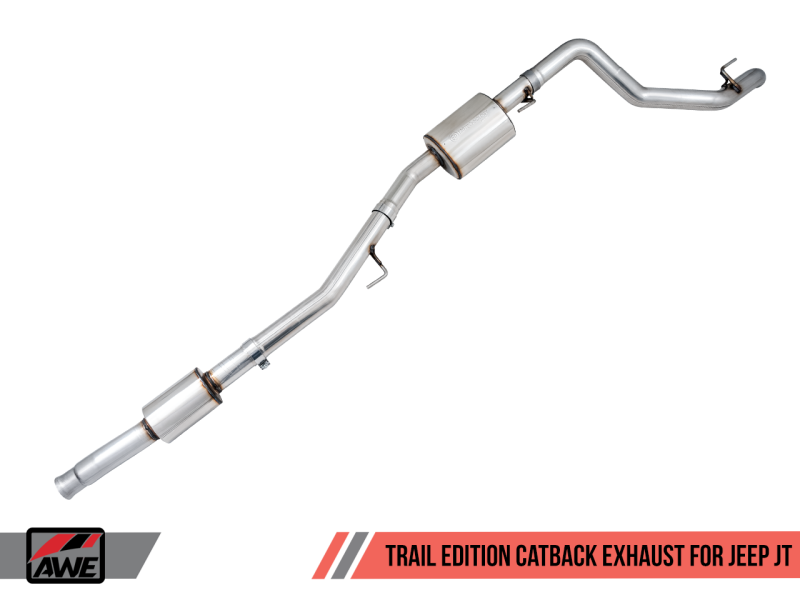 AWE Tuning 20-21 Jeep Gladiator JT 3.6L Trail Edition Cat-Back Exhaust AWE Tuning Catback AXOPROS