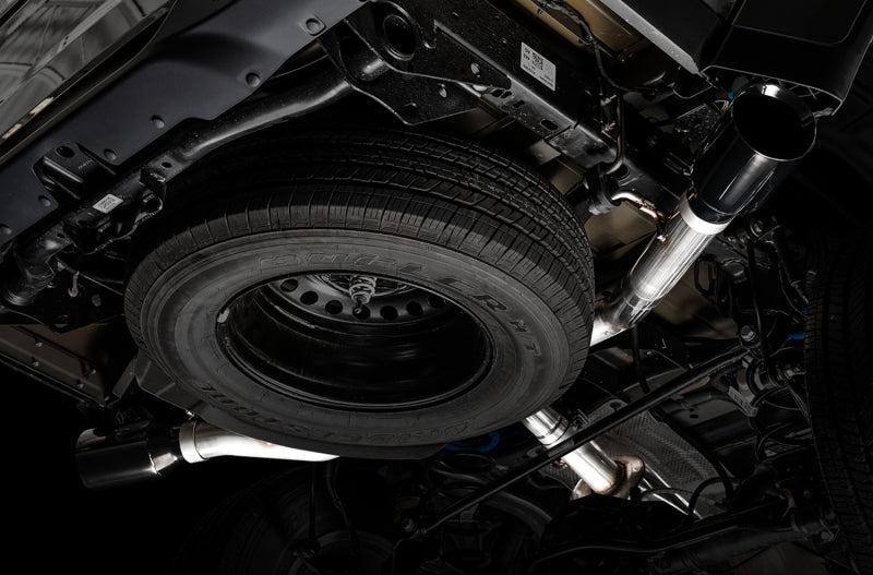 AWE Tuning 20-21 Jeep Gladiator JT 3.6L Tread Edition Cat-Back Dual Exhaust - Diamond Black Tip AWE Tuning Catback AXOPROS