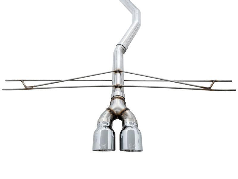 AWE Tuning 2016+ Honda Civic Si Track Edition Exhaust w/Front Pipe & Dual Chrome Silver Tips AWE Tuning Catback AXOPROS