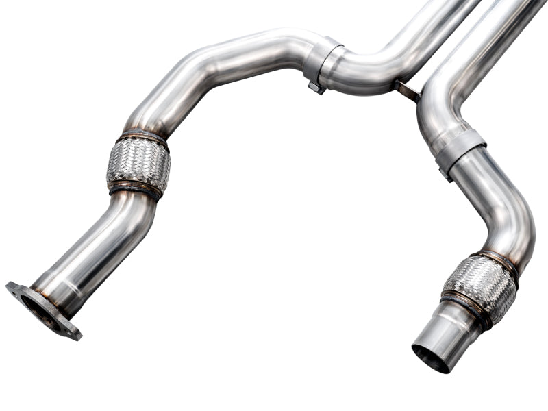 AWE Tuning 2021+ Cadillac CT4-V Blackwing SwitchPath Exhaust - Diamond Black Tips AWE Tuning Catback AXOPROS