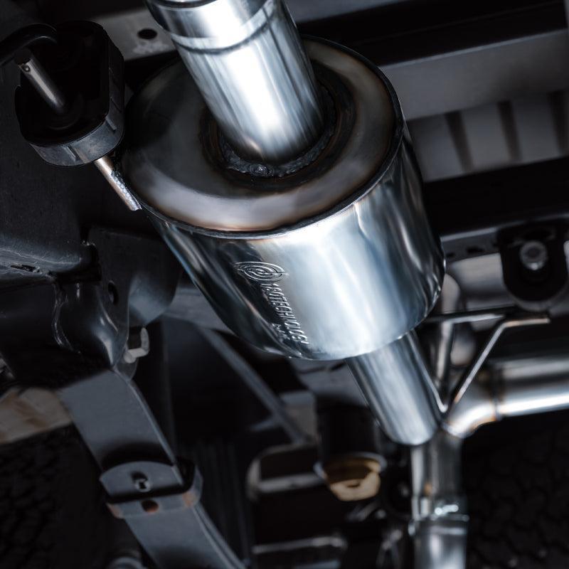 AWE Tuning 2021+ Ford F-150 Tremor (w/ Bumper Cutouts) 0FG Non-Resonated Catback -Diamond Black Tips AWE Tuning Catback AXOPROS