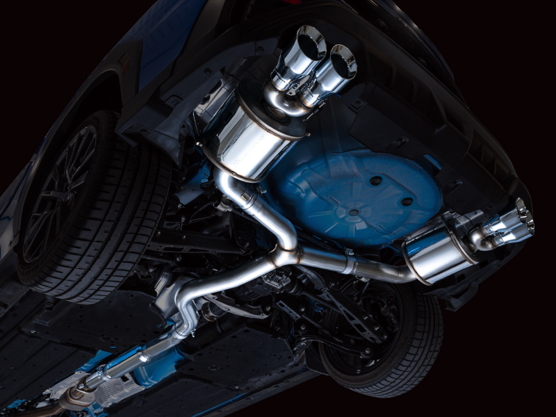 AWE Tuning 2022+ VB Subaru WRX Touring Edition Exhaust - Chrome Silver Tips AWE Tuning Catback AXOPROS