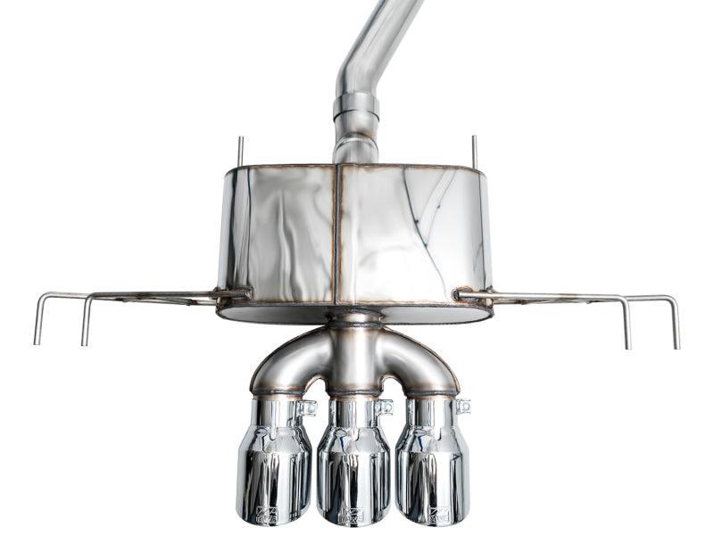 AWE Tuning 2023 Honda Civic Type R FL5 Touring Edition Exhaust w/ Triple Chrome Silver Tips AWE Tuning Catback AXOPROS