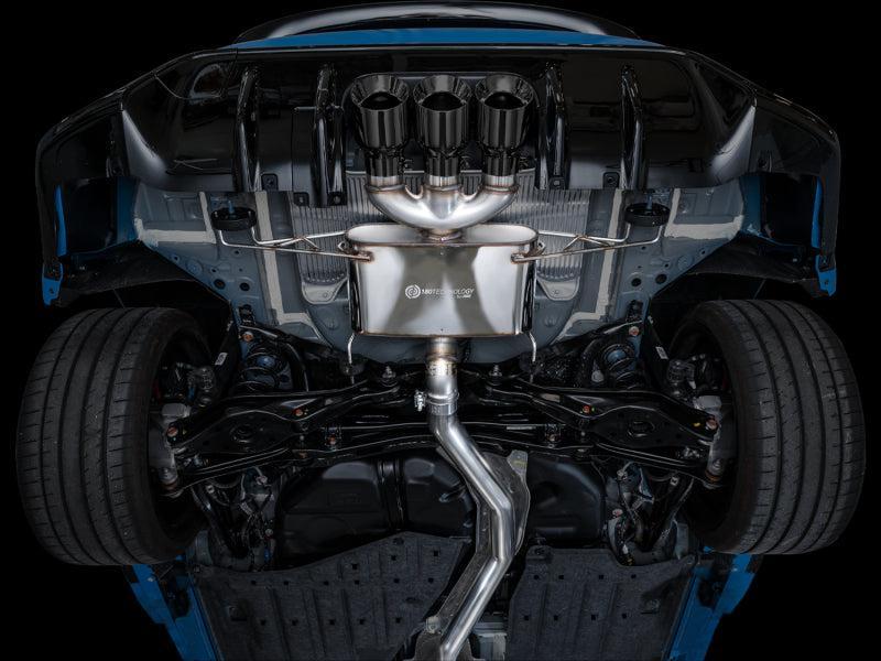 AWE Tuning 2023 Honda Civic Type R FL5 Touring Edition Exhaust w/ Triple Diamond Black Tips AWE Tuning Catback AXOPROS