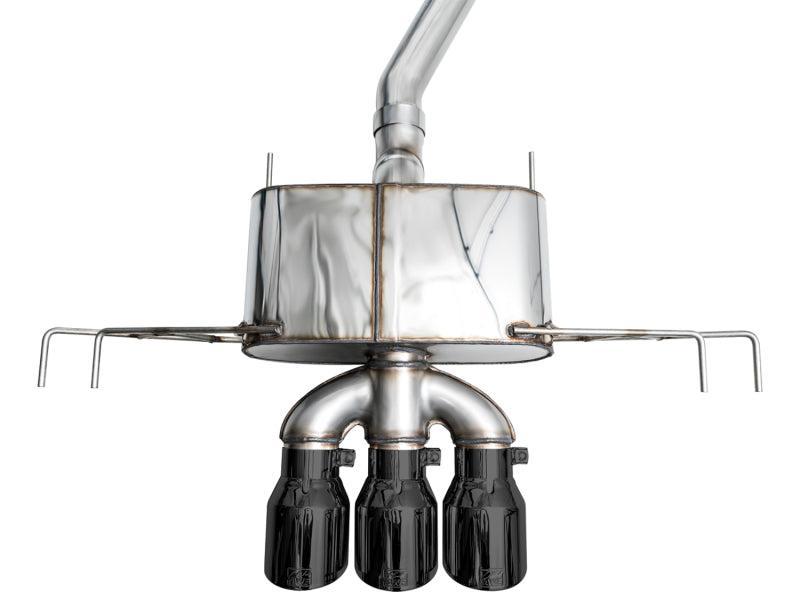 AWE Tuning 2023 Honda Civic Type R FL5 Touring Edition Exhaust w/ Triple Diamond Black Tips AWE Tuning Catback AXOPROS