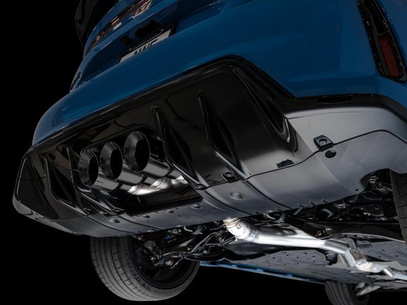 AWE Tuning 2023 Honda Civic Type R FL5 Touring Edition Exhaust w/ Triple Diamond Black Tips AWE Tuning Catback AXOPROS