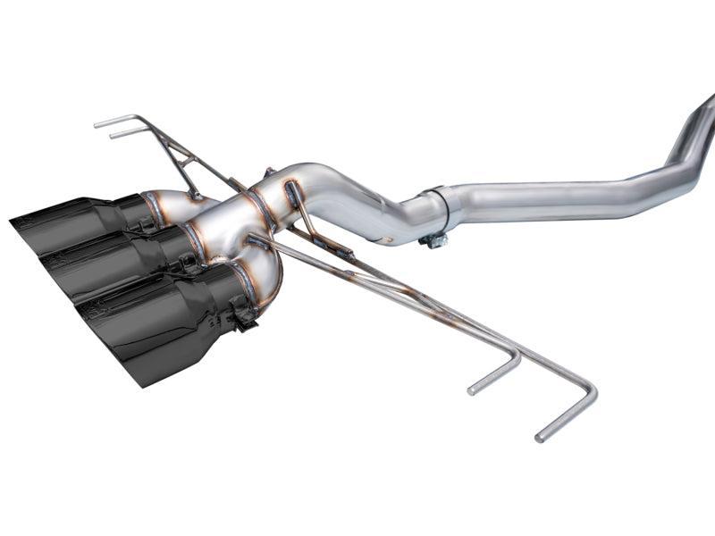 AWE Tuning 2023 Honda Civic Type R FL5 Track Edition Exhaust w/ Triple Diamond Black Tips AWE Tuning Catback AXOPROS