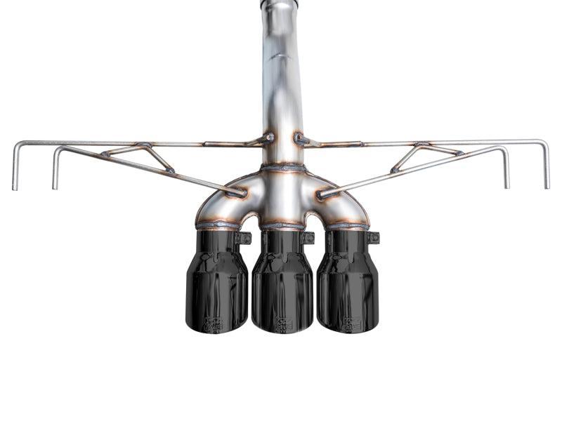 AWE Tuning 2023 Honda Civic Type R FL5 Track Edition Exhaust w/ Triple Diamond Black Tips AWE Tuning Catback AXOPROS