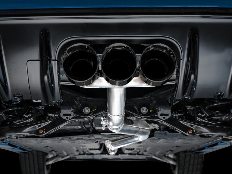 AWE Tuning 2023 Honda Civic Type R FL5 Track Edition Exhaust w/ Triple Diamond Black Tips AWE Tuning Catback AXOPROS