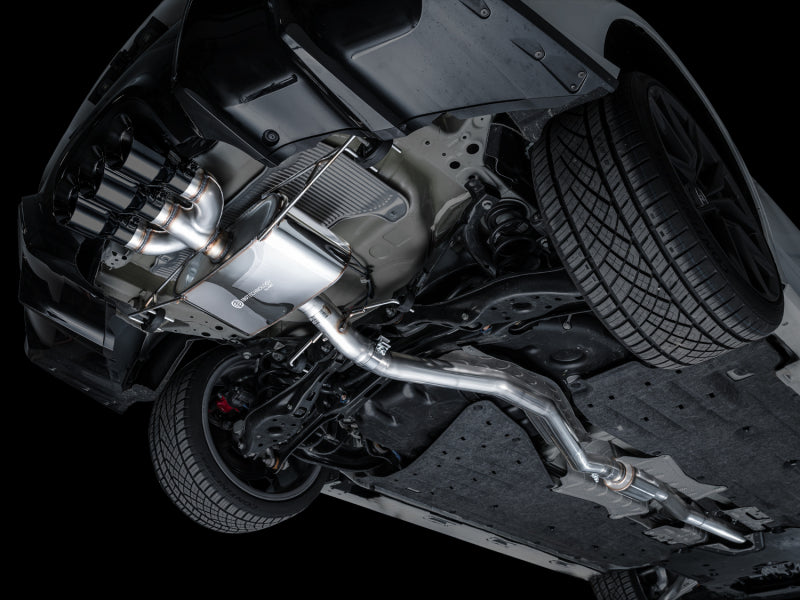AWE Tuning 2024 Acura Integra Type S DE5 FWD Touring Edition Exhaust w/ Triple Diamond Black Tips AWE Tuning Catback AXOPROS