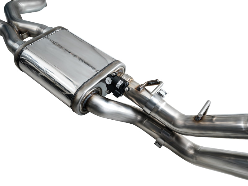 AWE Tuning 22-24 Ford Bronco Raptor 4WD Dual BashGuards Cat-Back SwitchPath Exhaust (No Tips) AWE Tuning Catback AXOPROS